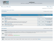 Tablet Screenshot of forum.udse.de